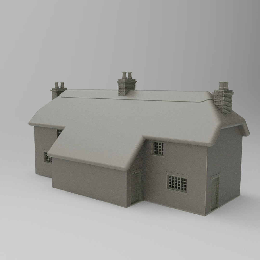SWH008 - Thatched Cottage N Scale