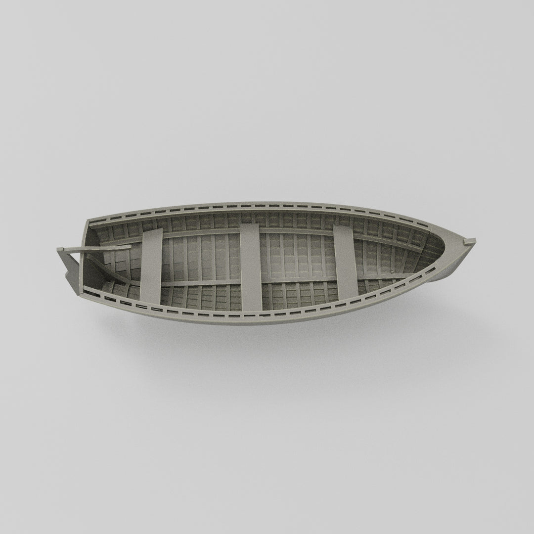 SW1326 Wooden Clinker Boat