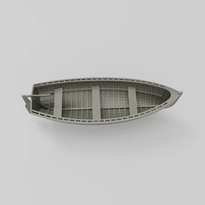 SW1326 Wooden Clinker Boat