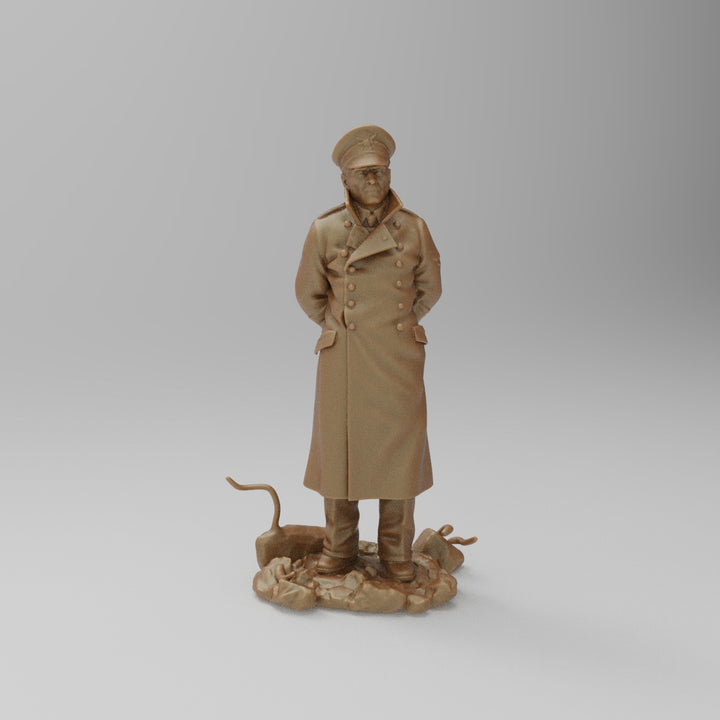 SW9182 16mm German Officer in rubble