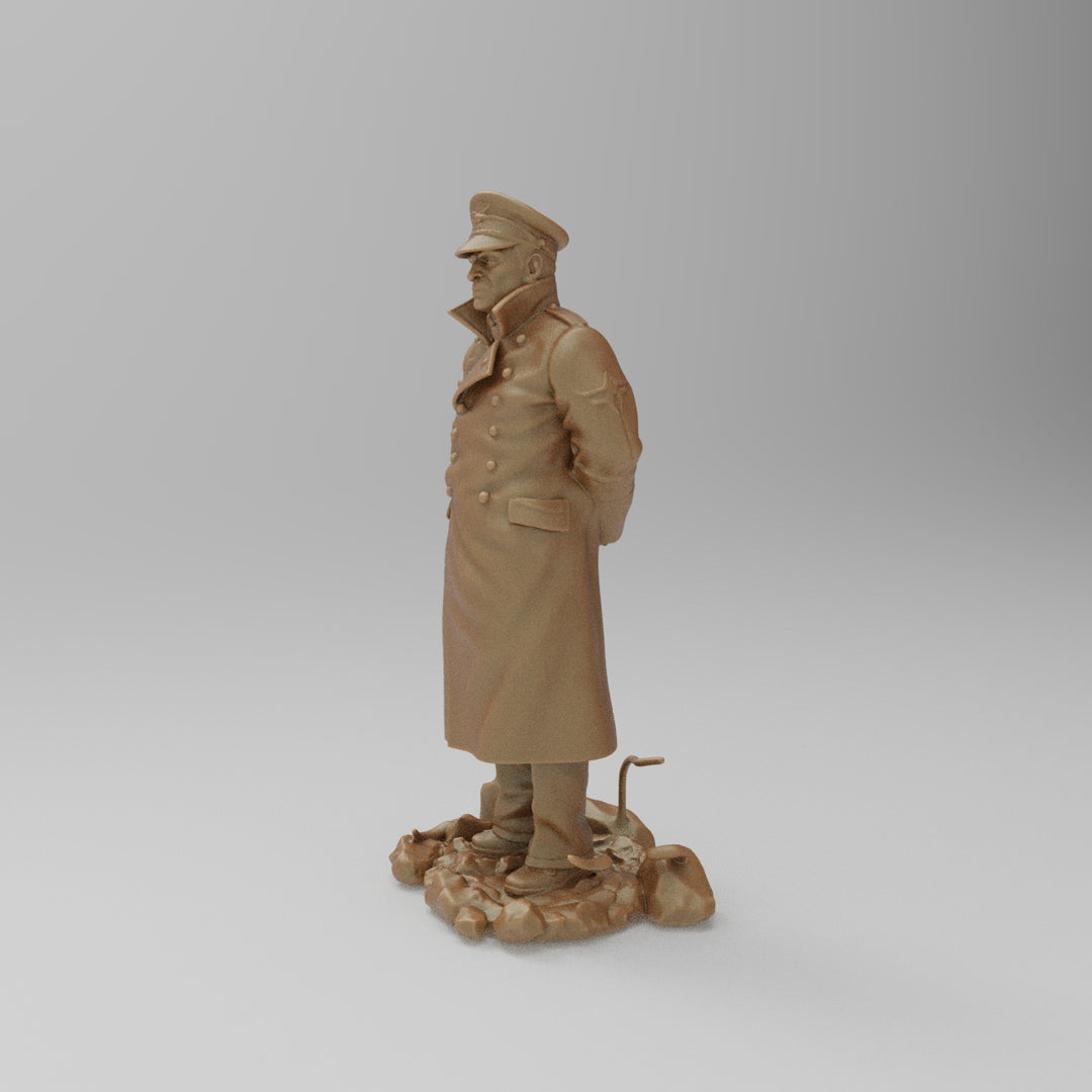 SW9182 16mm German Officer in rubble