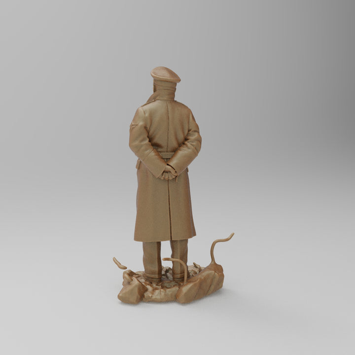 SW9182 16mm German Officer in rubble