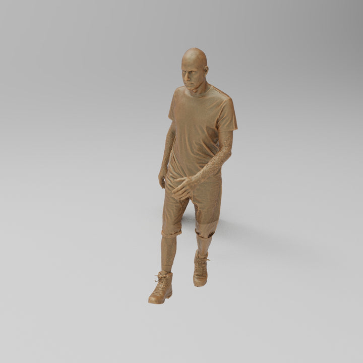 SW4103 Man walking in summer clothes