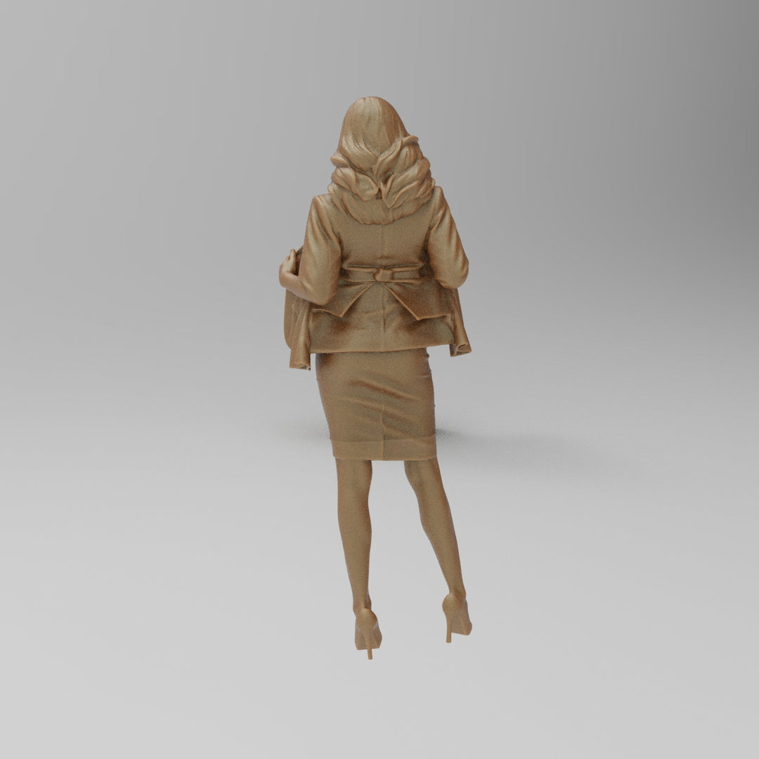 SW9189 16mm Office Girl Blouse open