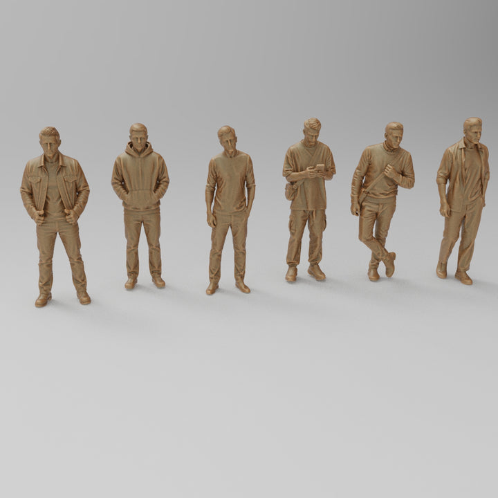 SW4374 Standing Passengers Group 1