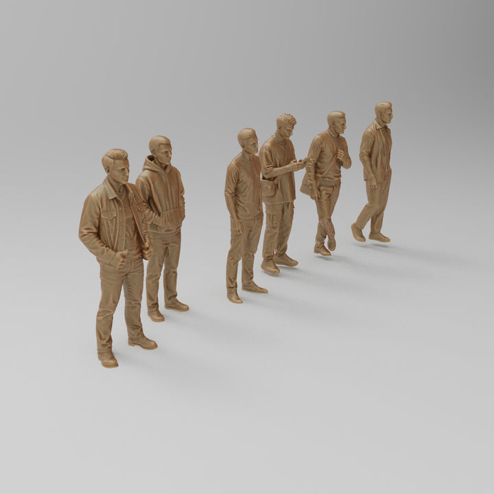 SW4374 Standing Passengers Group 1