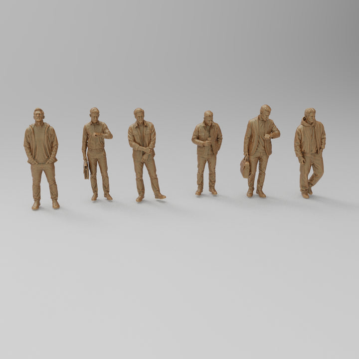 SW4374 Standing Passengers Group 2