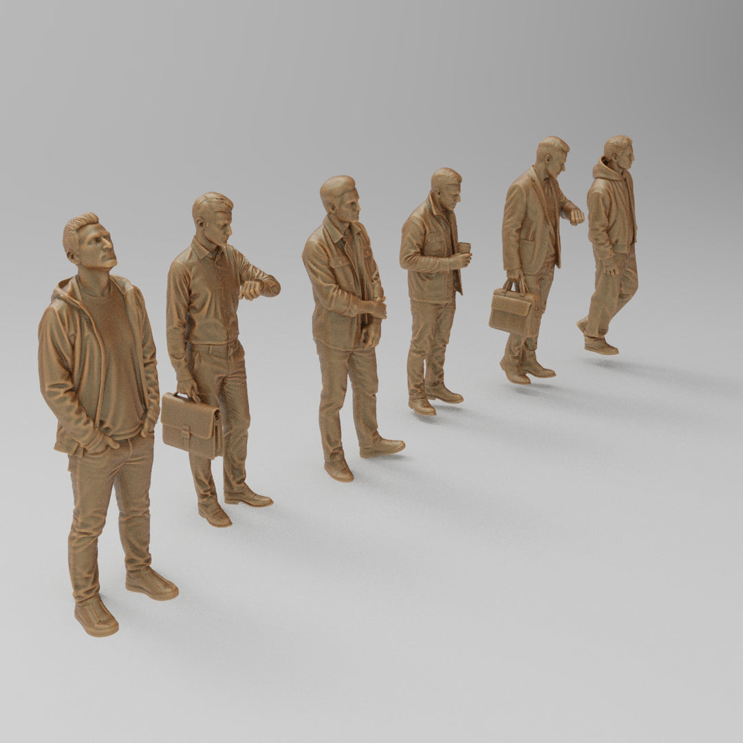 SW4374 Standing Passengers Group 2