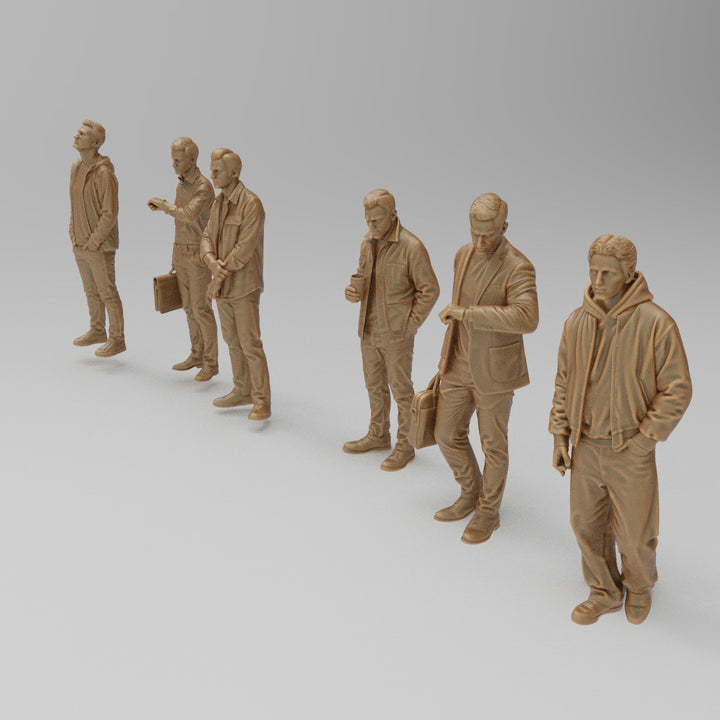 SW4374 Standing Passengers Group 2