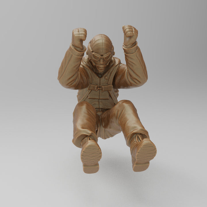 SW8242 US WW2 Bomber Crew in Action - Ball Gunner