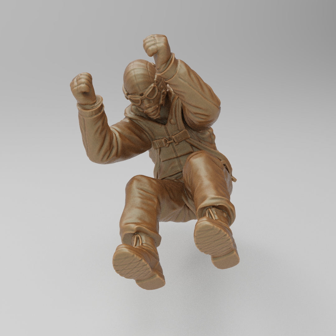 SW8242 US WW2 Bomber Crew in Action - Ball Gunner