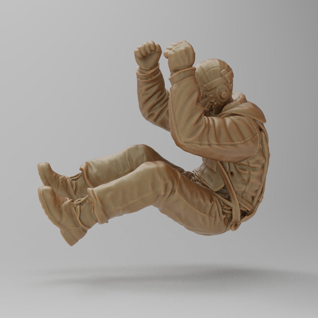 SW8242 US WW2 Bomber Crew in Action - Ball Gunner