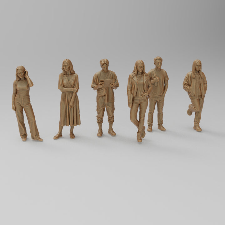 SW4374 Standing Passengers Group 3