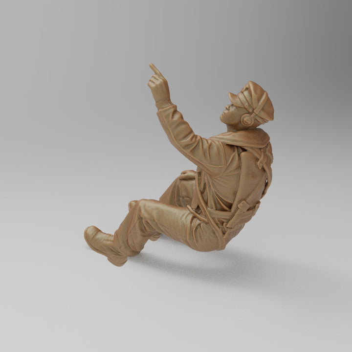 SW8242 US WW2 Bomber Crew in Action - Co Pilot