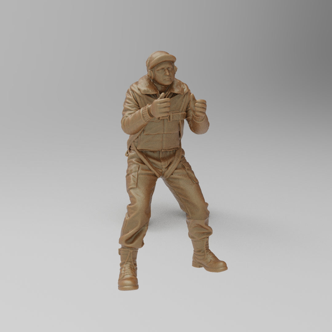 SW8242 US WW2 Bomber Crew in Action - Waist Gunner 2