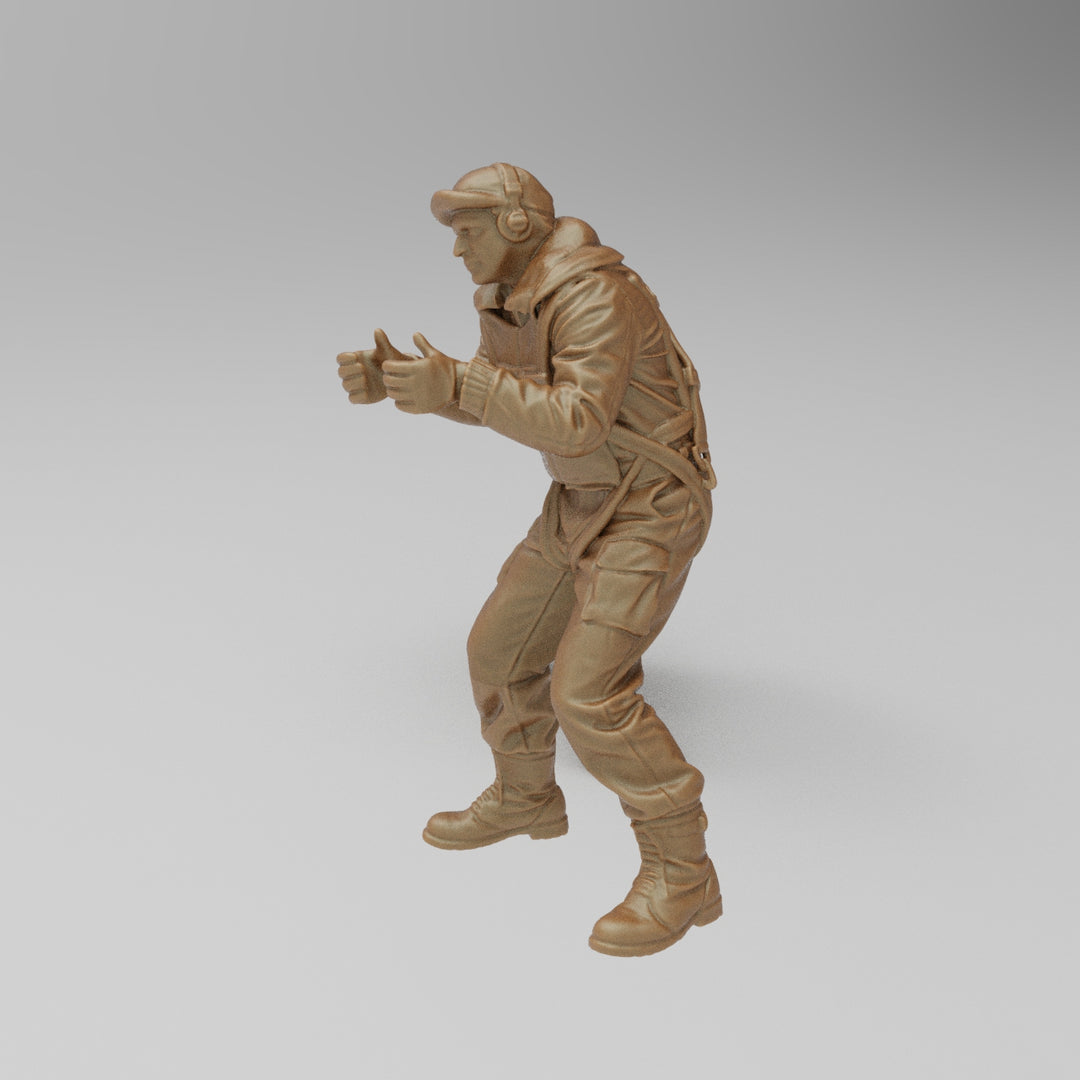 SW8242 US WW2 Bomber Crew in Action - Waist Gunner 2