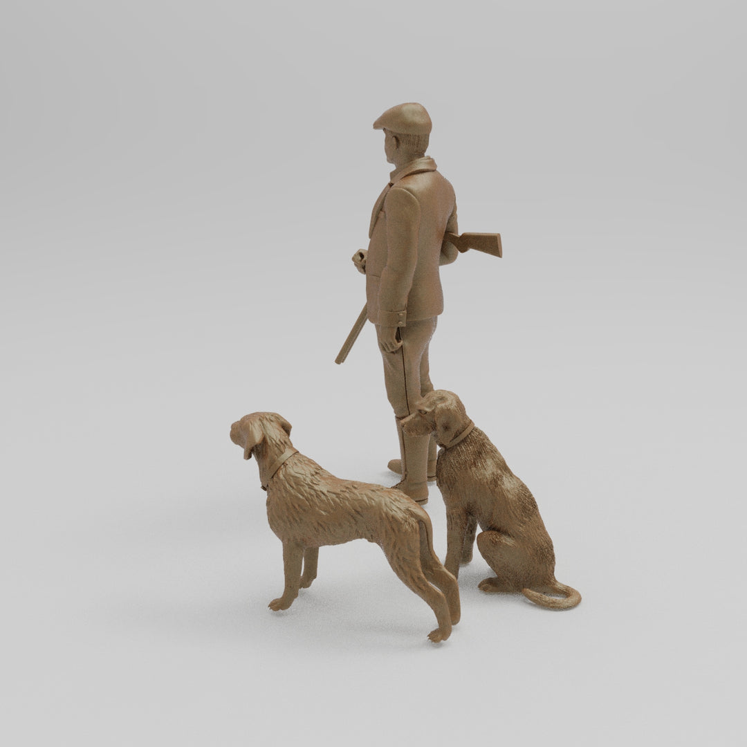 SW731 Farmer/Game Keeper Walking and Dogs