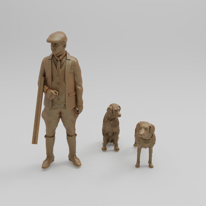 SW731 Farmer/Game Keeper Walking and Dogs