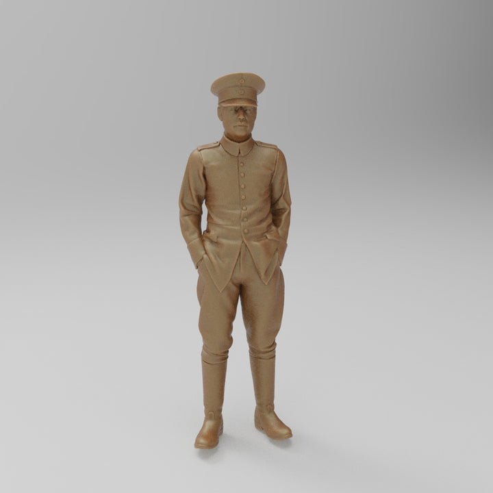 AJ003 - WW1 German Pilot Red Baron Group 8