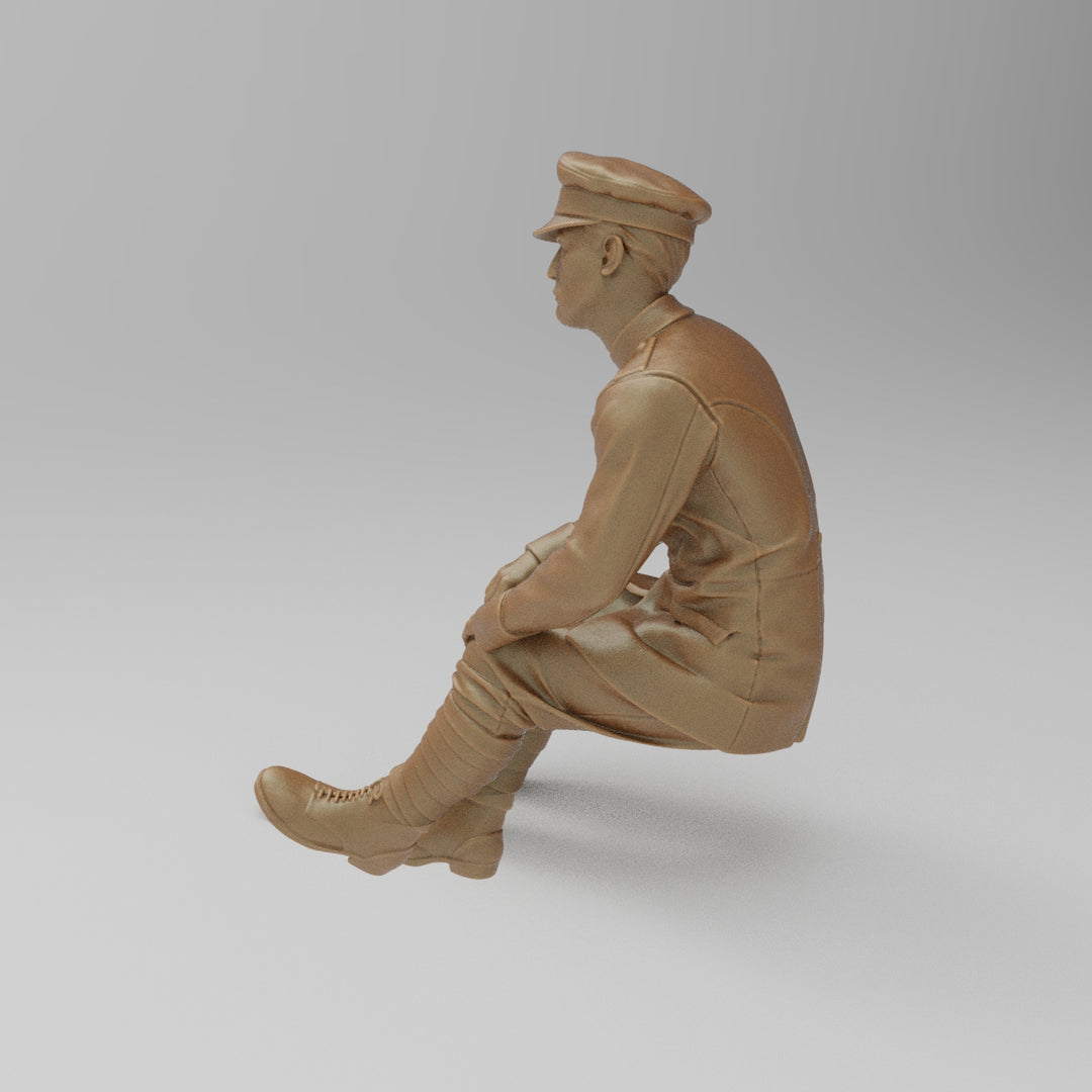 AJ003 - WW1 German Pilot Red Baron Group 9