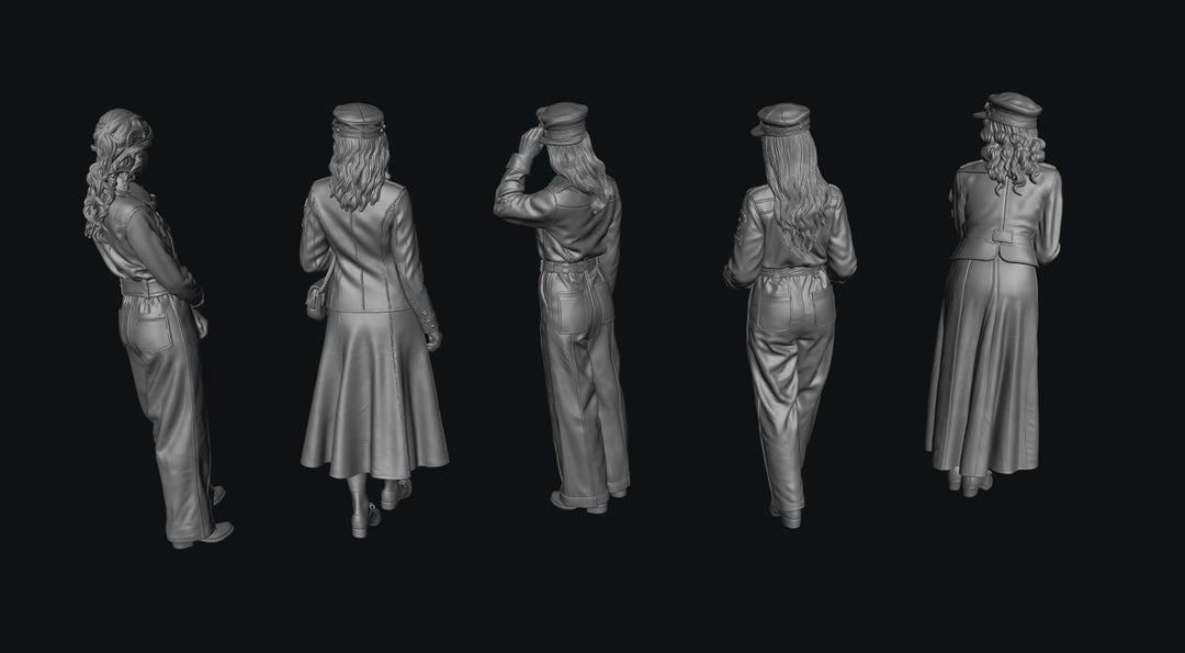 SW9321 WW2 Red Cross Females