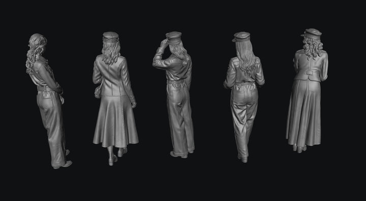 SW9321 WW2 Red Cross Females