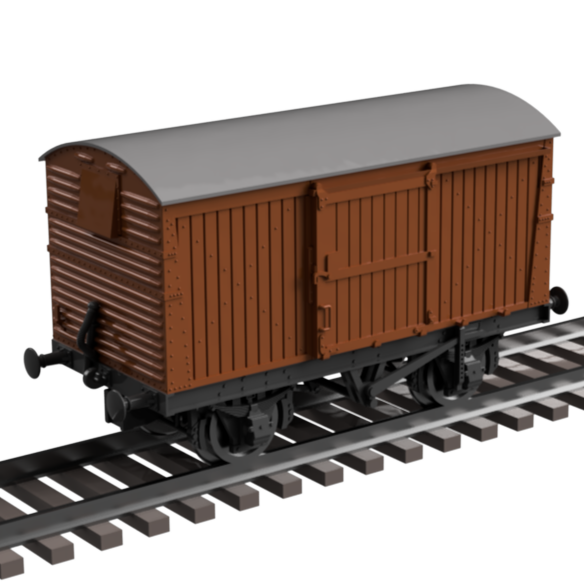 GP605B – BR (ex. LNER) 12 Ton Box Van TT120/3mm Scale