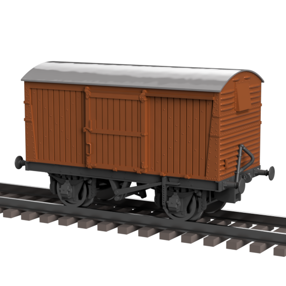 GP605B – BR (ex. LNER) 12 Ton Box Van TT120/3mm Scale