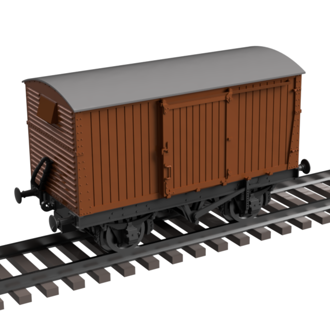 GP605D – BR (ex. LMS) 12 Ton Box Van TT120/3mm Scale