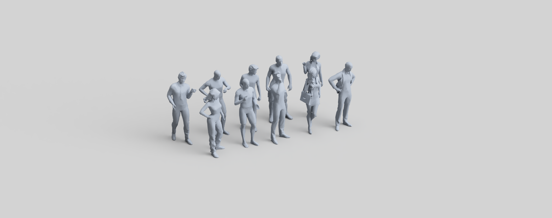 SW001 Standing Figure Pack 1