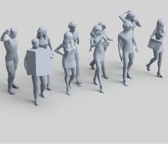 SW050 Walking Figure Pack 1