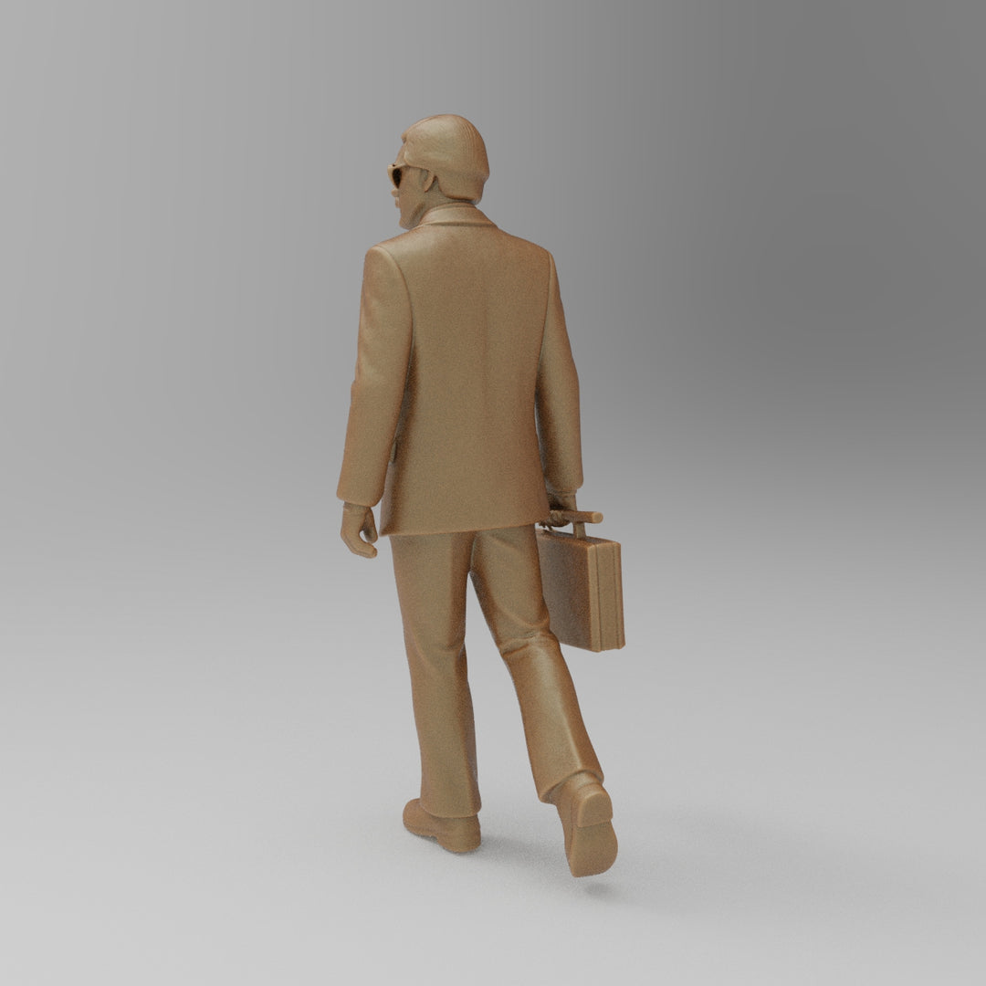 MM4428 1970s Street Scene Male Office Worker