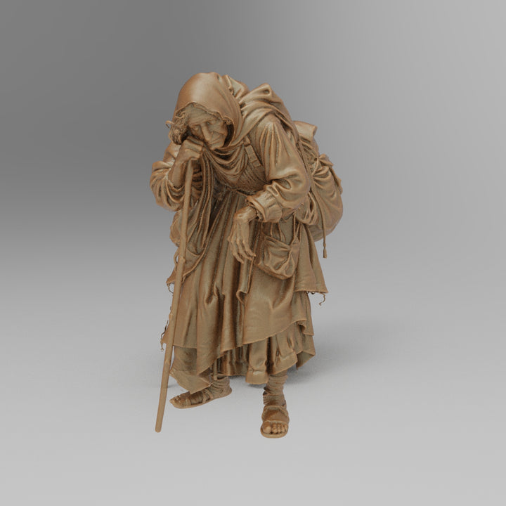 SW9000 Medieval Wandering Old Lady