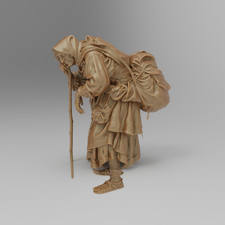 SW9000 Medieval Wandering Old Lady