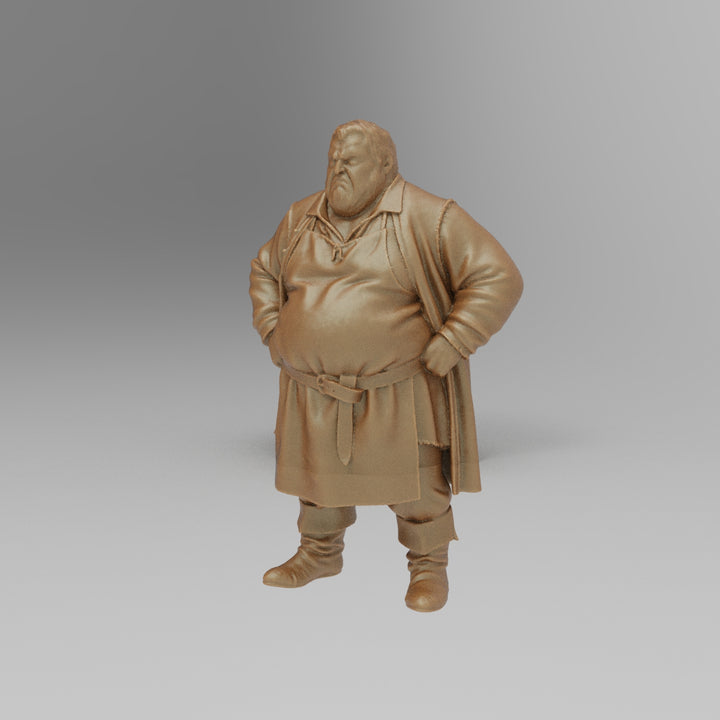 SW9022 Fat Medieval Male farmer