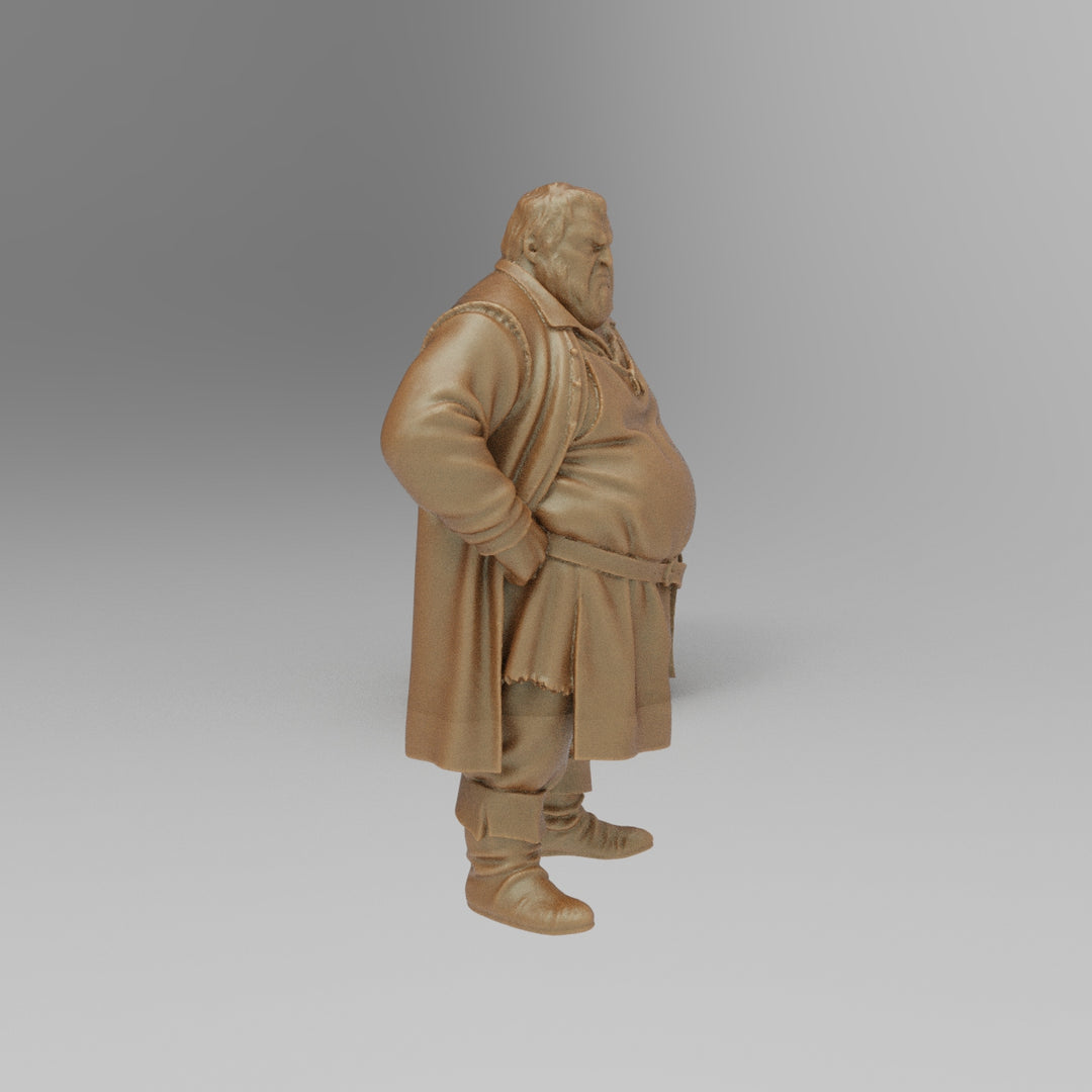SW9022 Fat Medieval Male farmer