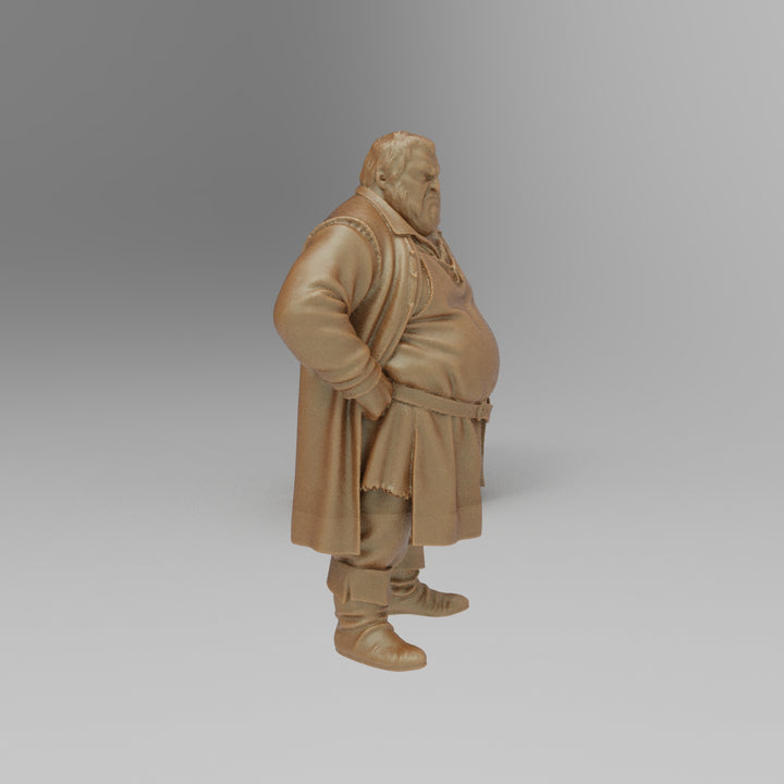 SW9022 Fat Medieval Male farmer