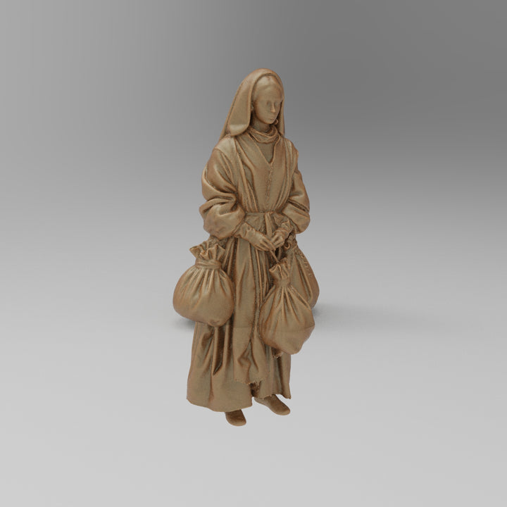 SW9015 Medieval Burdened Maid