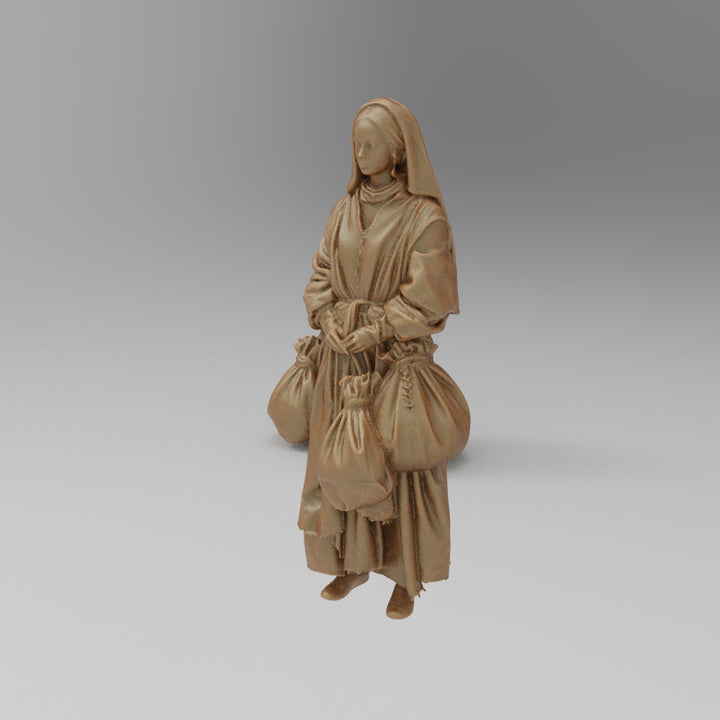 SW9015 Medieval Burdened Maid