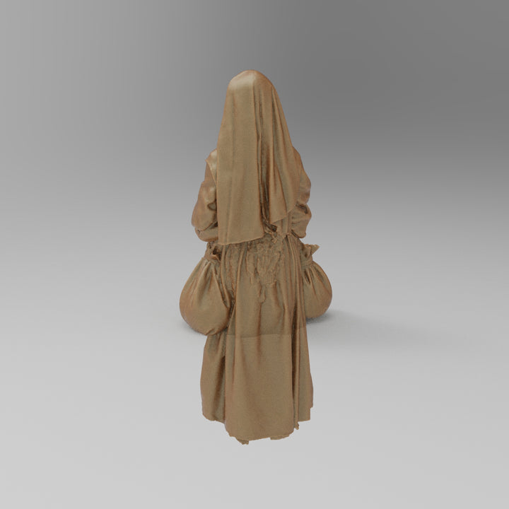 SW9015 Medieval Burdened Maid