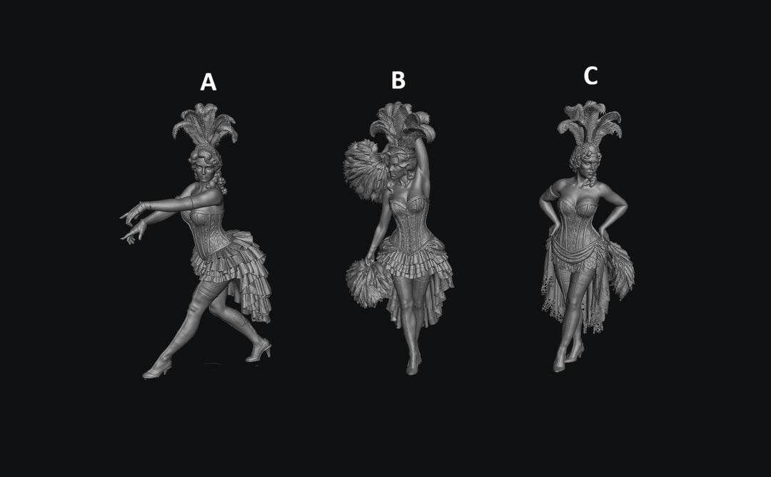 SW2205 Burlesque Girls 1