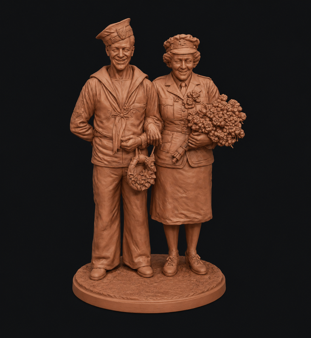 SW9331 WW2 Wedding Couple