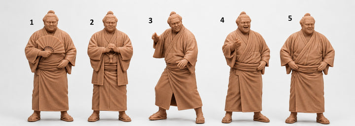 SW9341 Sumo Wrestlers