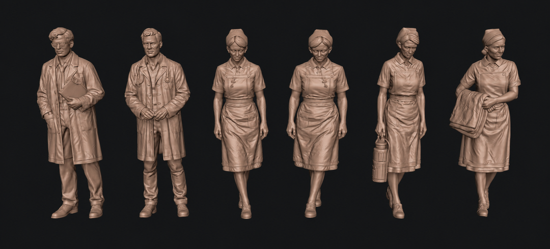 SW9519 Doctors and Nurses