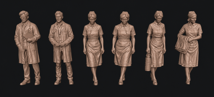 SW9519 Doctors and Nurses