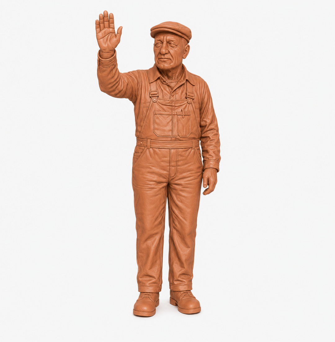 SW9546 Standing Narrow Gauge Loco Driver