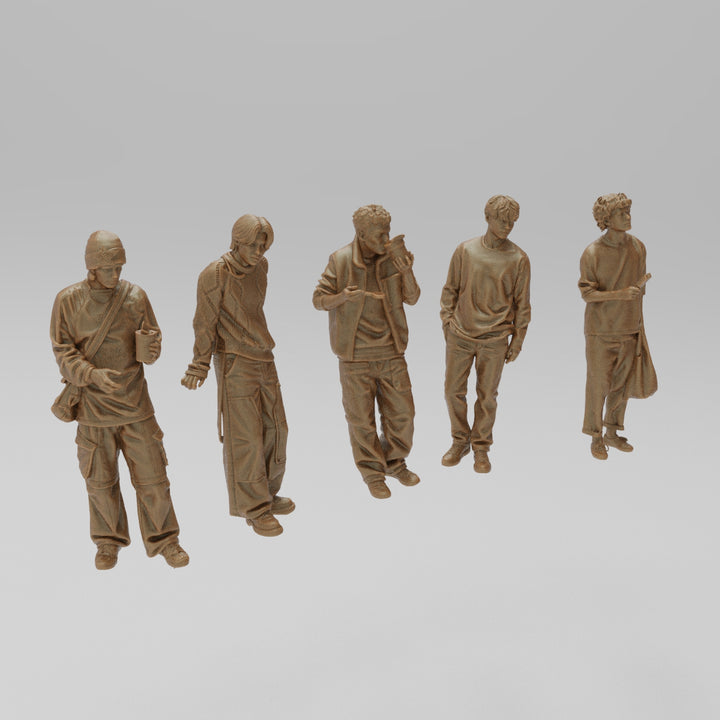 SW6055 Young Teen Boys Shopping