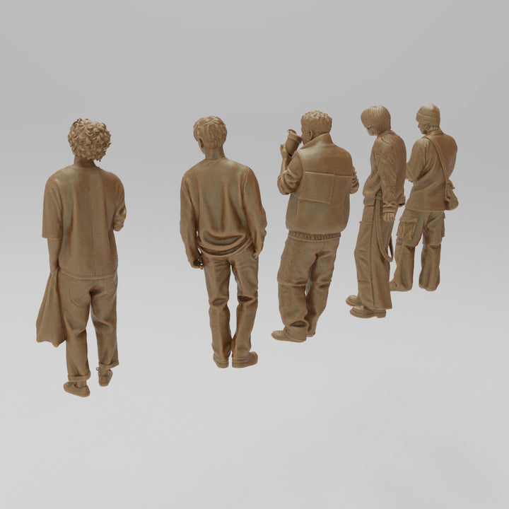 SW6055 Young Teen Boys Shopping