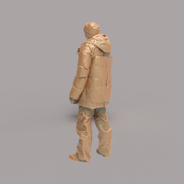 MM4300 Male in Winter Jacket