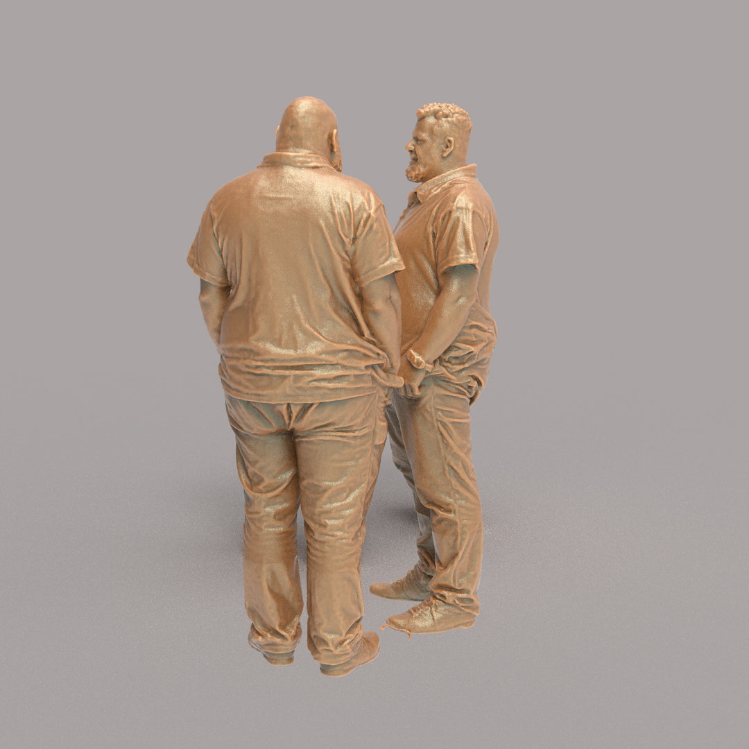 MM4305 2 Large Males Gossiping